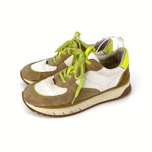 MADEWELL Kickoff Trainer Sneakers in Leather and Suede 9